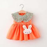 fancy orange frock