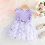 Purple Petal Frock
