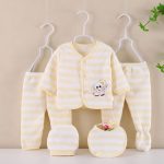 Newborn set 0-3 months - Light Yellow