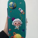 Space Pencil Box Green